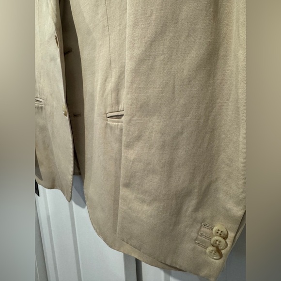 Banana Republic Beige Men's Blazer - Picture 5 of 11